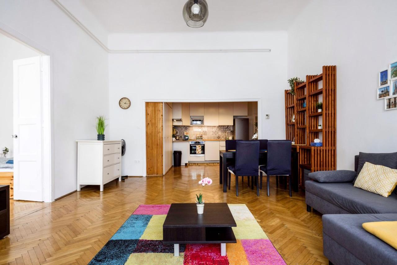 Spacious And Bright Family In The Inner City Budapešť